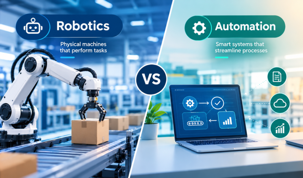 Robotics vs Automation